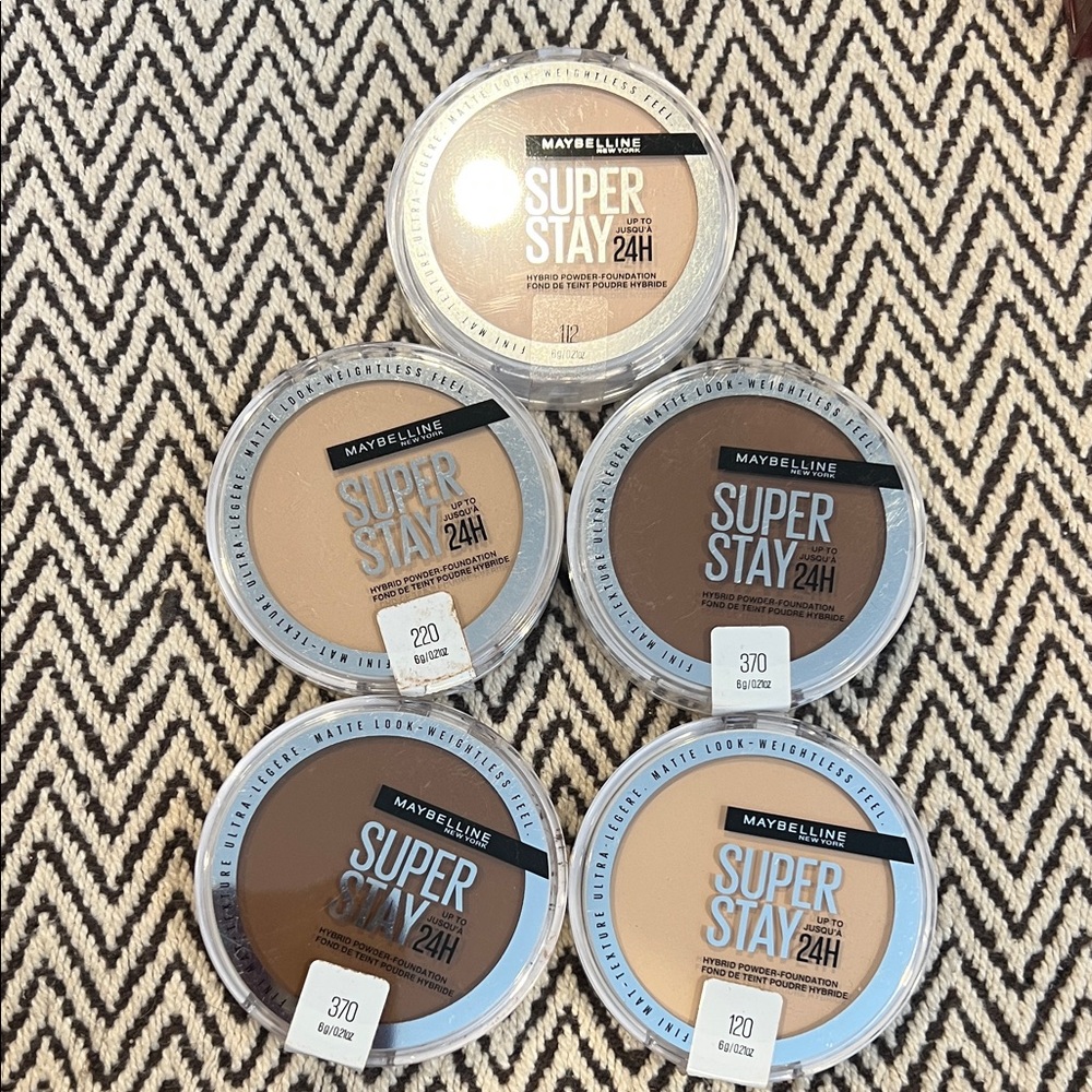 Maybelline Super Stay 24H Powder Set - Assorted Shades 5 by 35